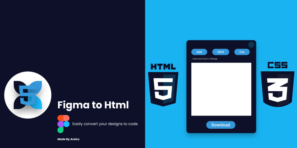 figma to HTML